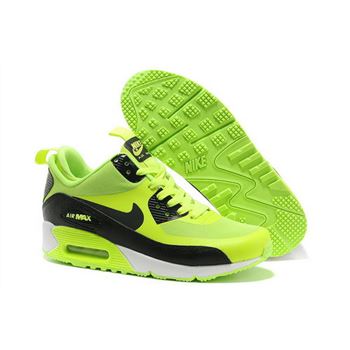 Nike Air Max 90 Sneakerboot Ns Women Black Green Running Sports Shoes Online Shop